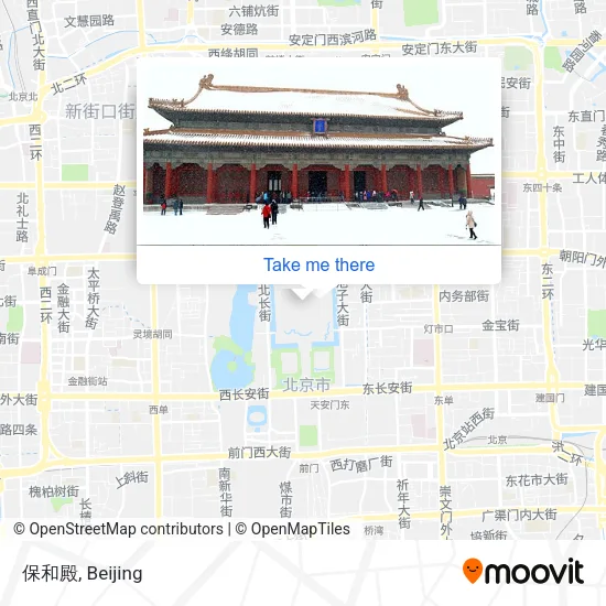 保和殿 map