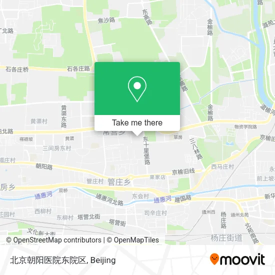 北京朝阳医院东院区 map