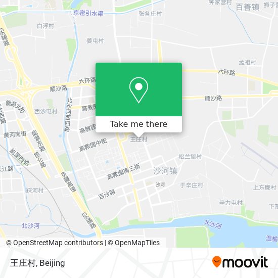 王庄村 map