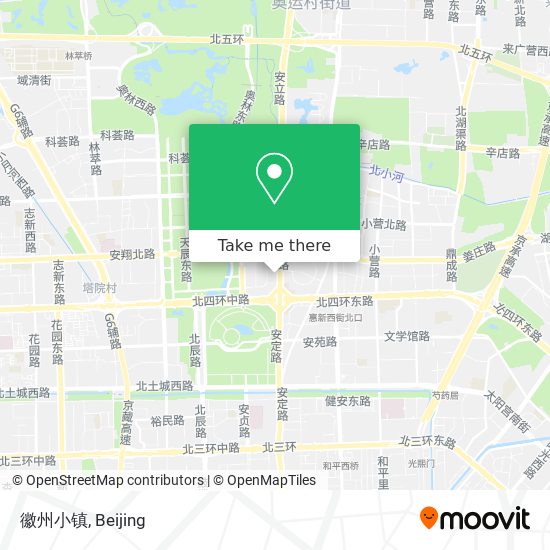 徽州小镇 map