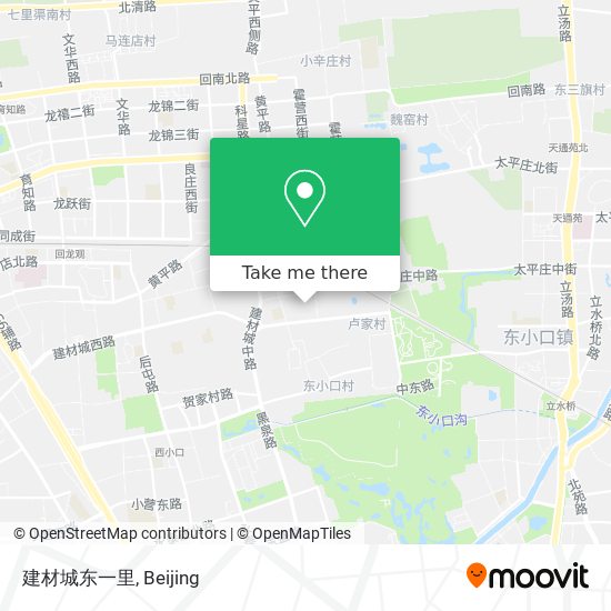 建材城东一里 map