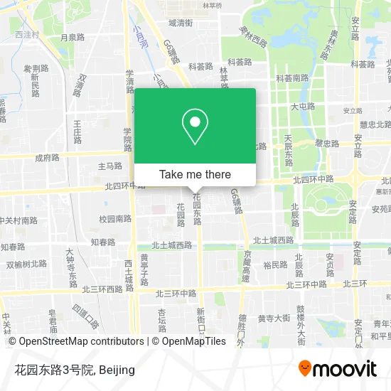 花园东路3号院 map