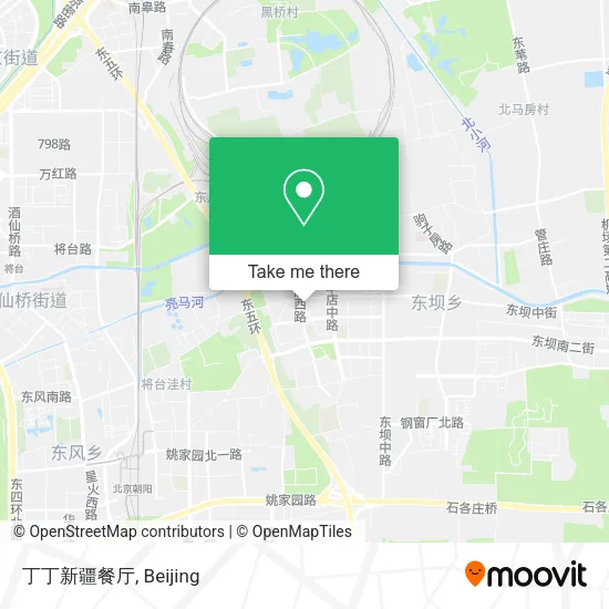 丁丁新疆餐厅 map