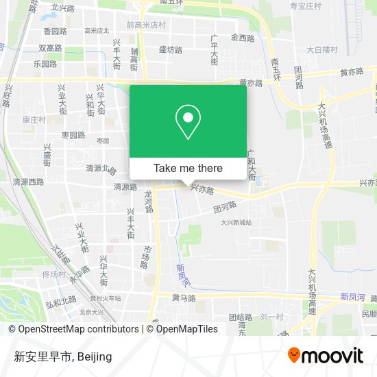 新安里早市 map