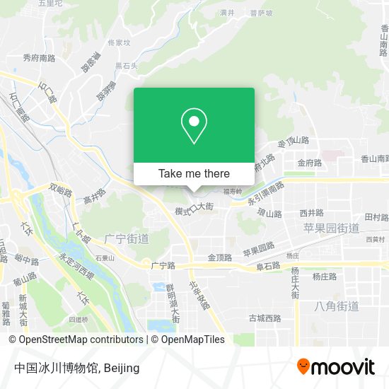 中国冰川博物馆 map