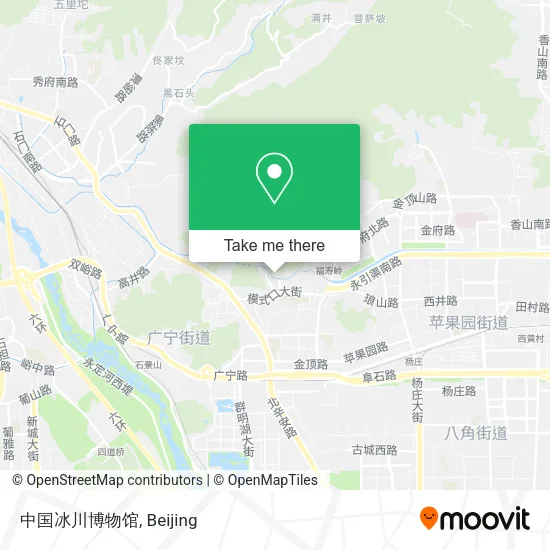 中国冰川博物馆 map