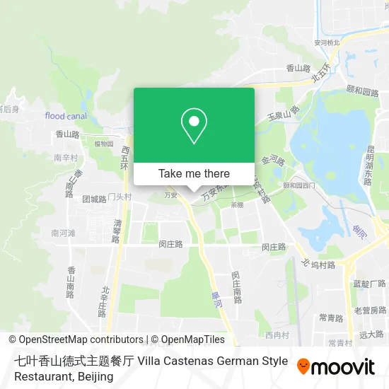 七叶香山德式主题餐厅 Villa Castenas German Style Restaurant map