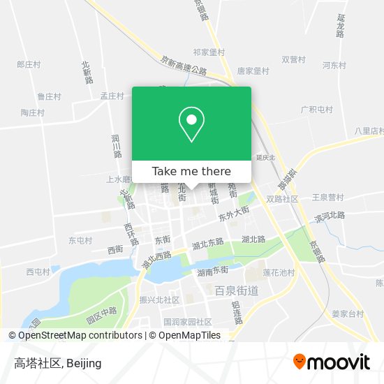 高塔社区 map