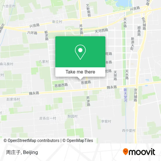 周庄子 map