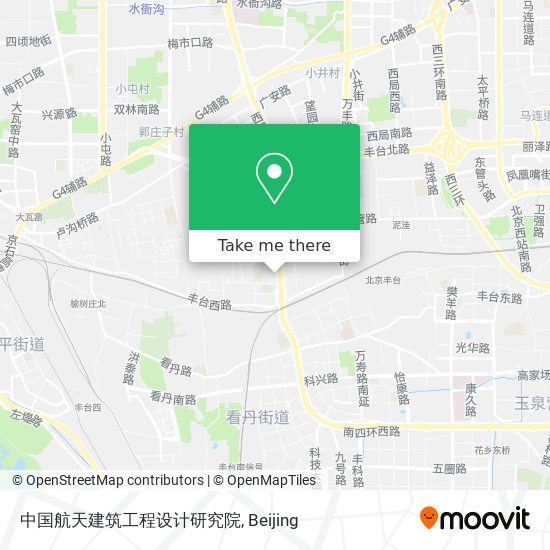 中国航天建筑工程设计研究院 map