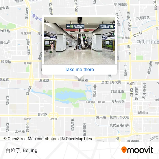 白堆子 map