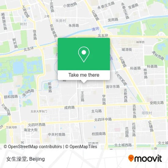 女生澡堂 map