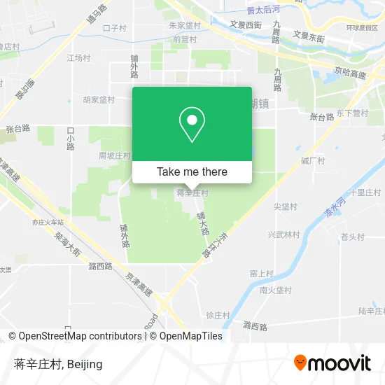 蒋辛庄村 map