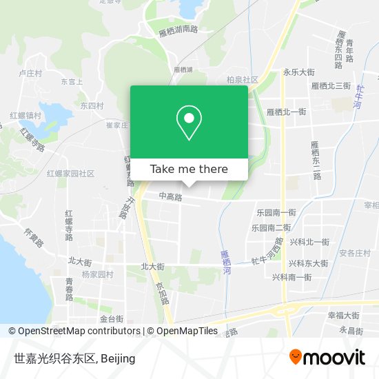 世嘉光织谷东区 map