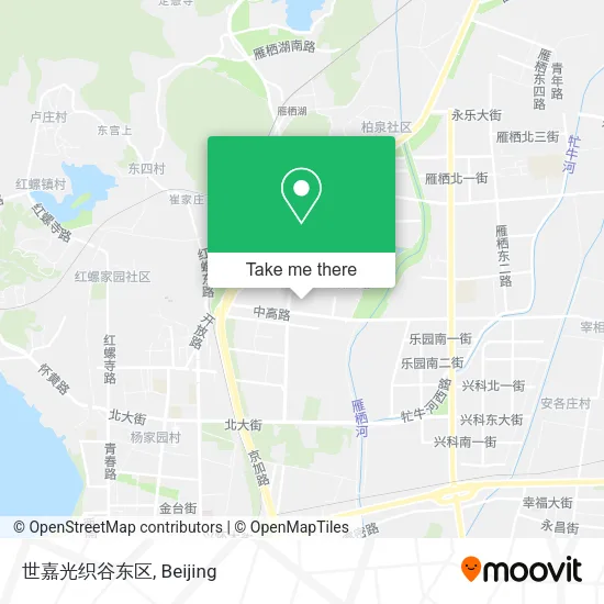 世嘉光织谷东区 map