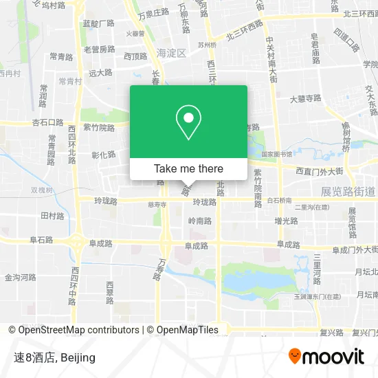速8酒店 map