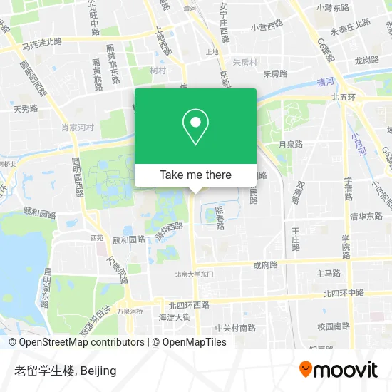 老留学生楼 map