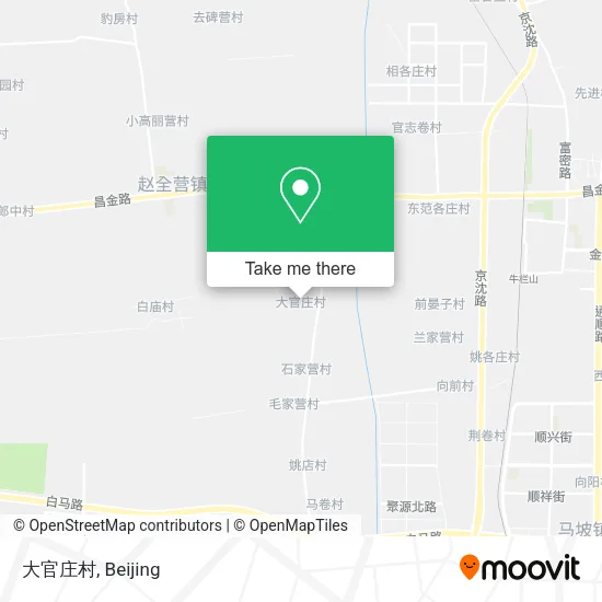 大官庄村 map
