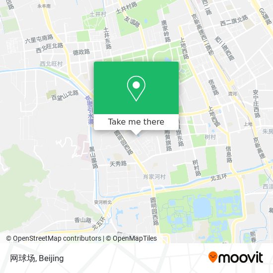 网球场 map