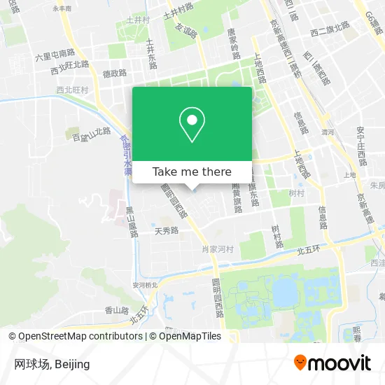 网球场 map