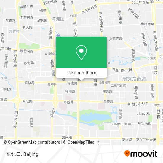 东北口 map