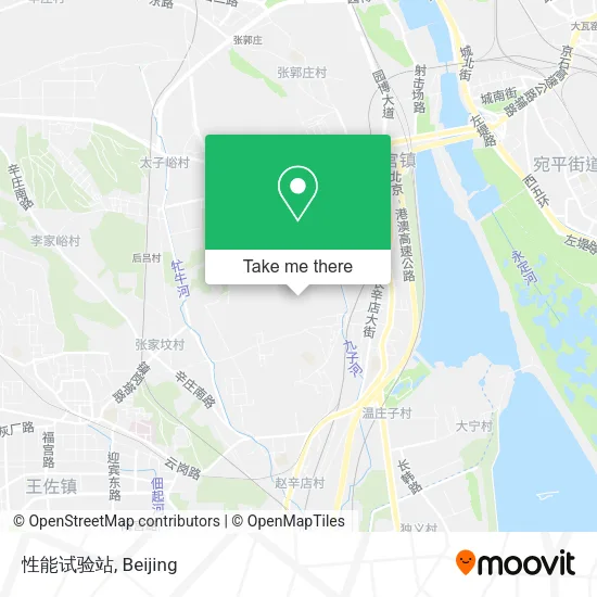 性能试验站 map