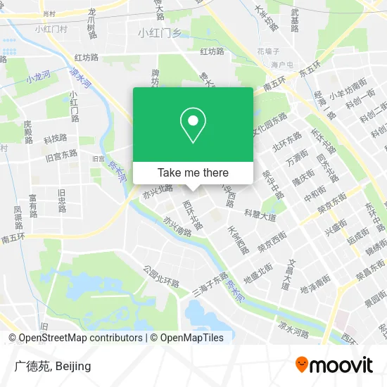 广德苑 map