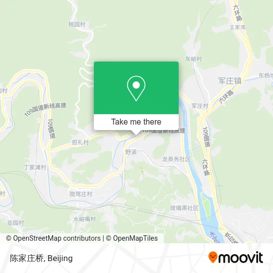陈家庄桥 map