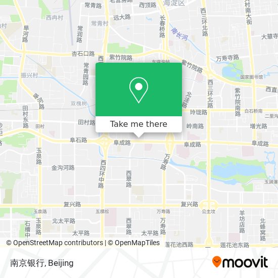 南京银行 map