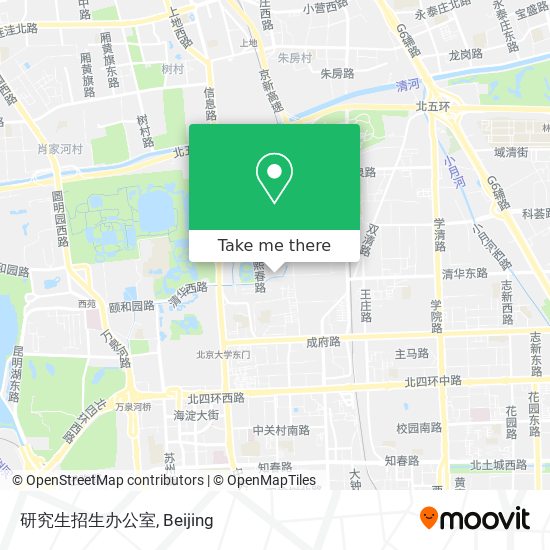 研究生招生办公室 map
