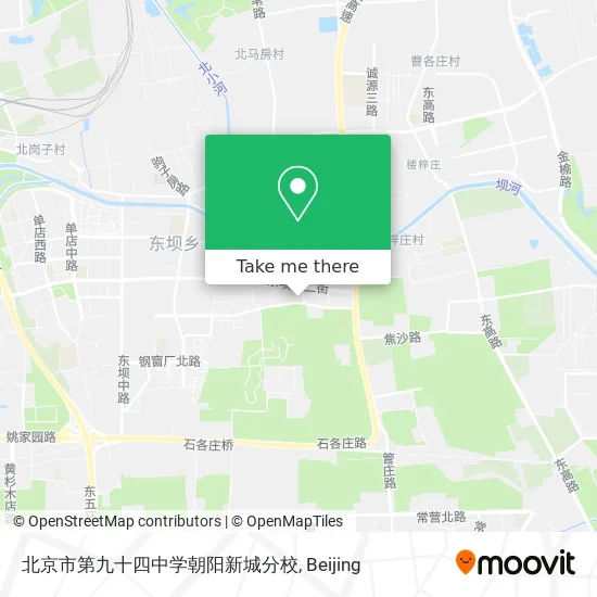 北京市第九十四中学朝阳新城分校 map