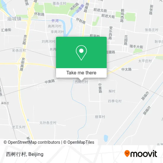 西树行村 map