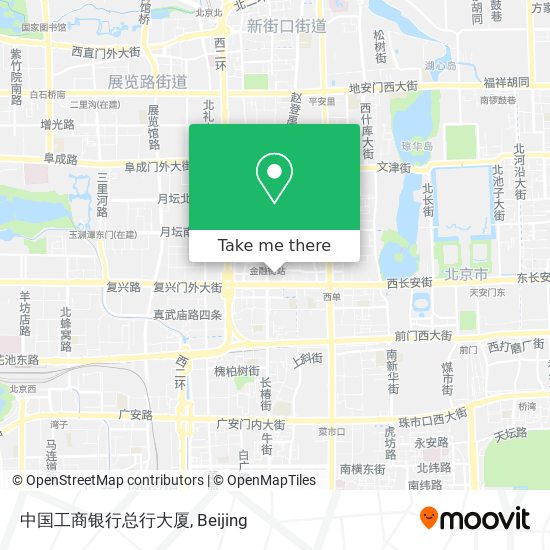 中国工商银行总行大厦 map