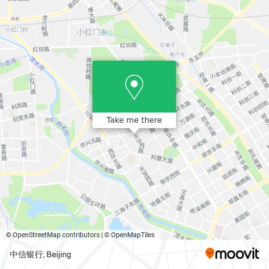 中信银行 map