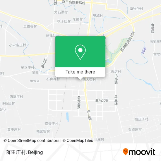 蒋里庄村 map