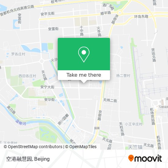 空港融慧园 map