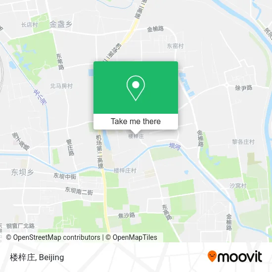 楼梓庄 map