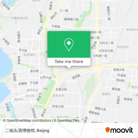 二锅头酒博物馆 map