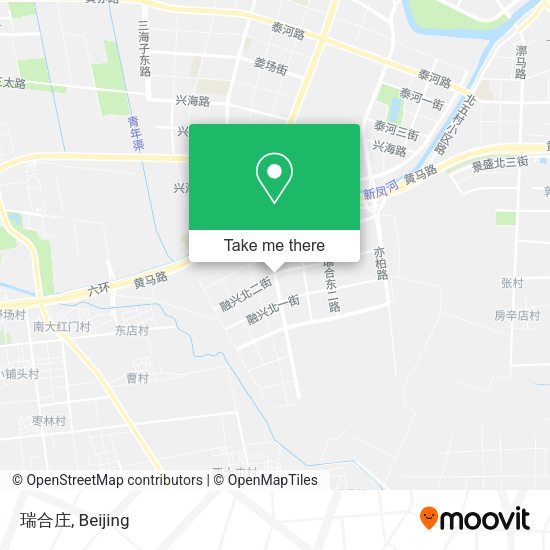 瑞合庄 map