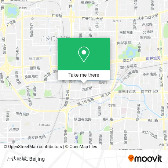 万达影城 map