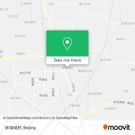 林城铺村 map
