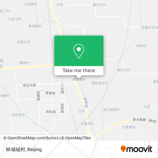 林城铺村 map
