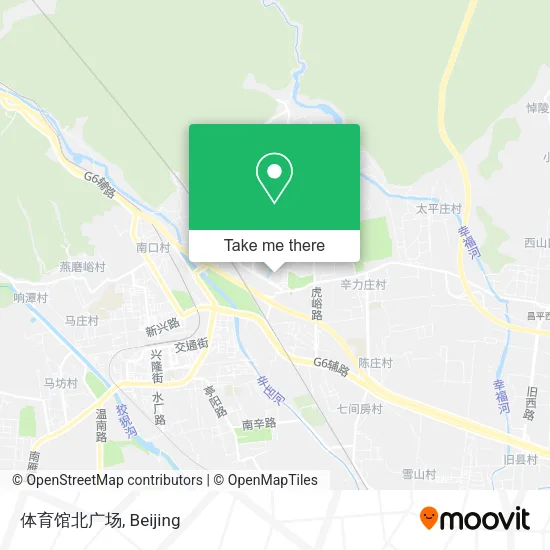 体育馆北广场 map