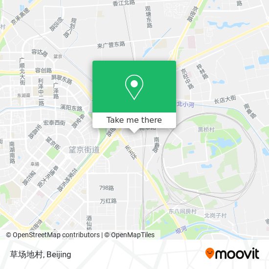 草场地村 map