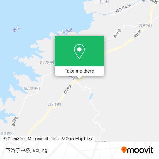 下湾子中桥 map