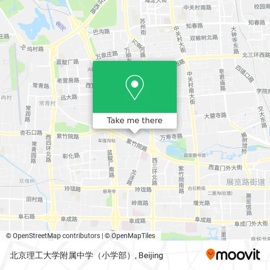 北京理工大学附属中学（小学部） map