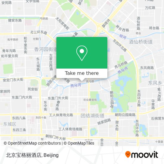 北京宝格丽酒店 map