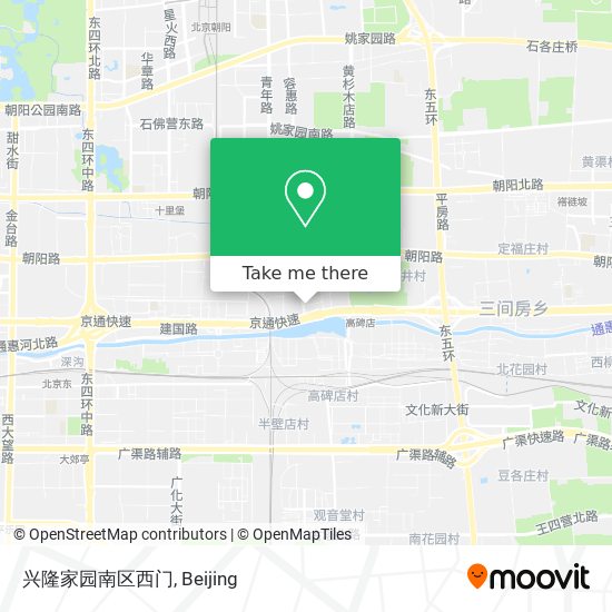 兴隆家园南区西门 map