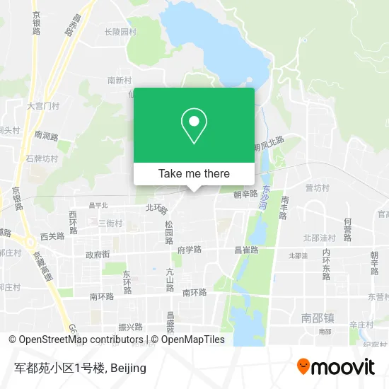 军都苑小区1号楼 map