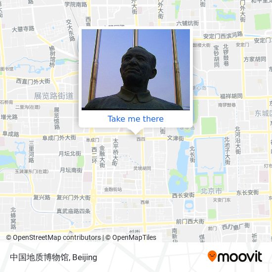 中国地质博物馆 map